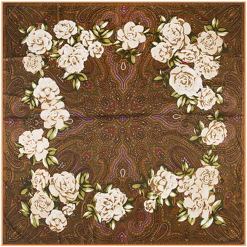 Bandana Fleurs Blanches Collection Botanique