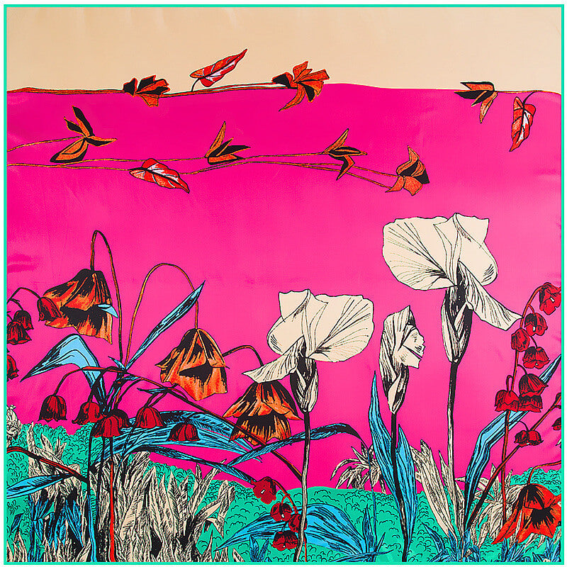 Bandana en Fleurs Peintes
