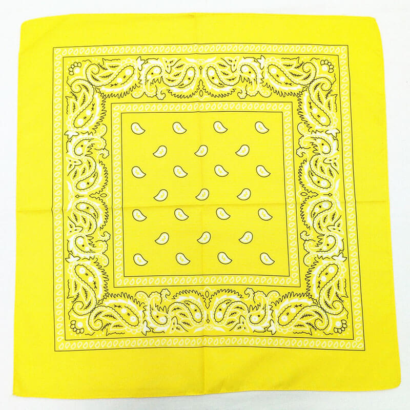Bandana Jaune - Style et Élégance