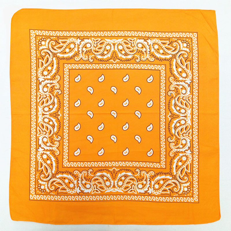 Bandana Femme Orange - Style et Couleur Éclatante