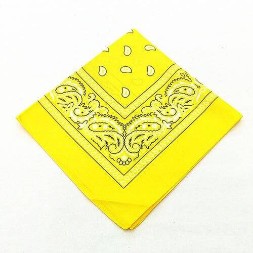 Bandana Jaune - Style et Élégance