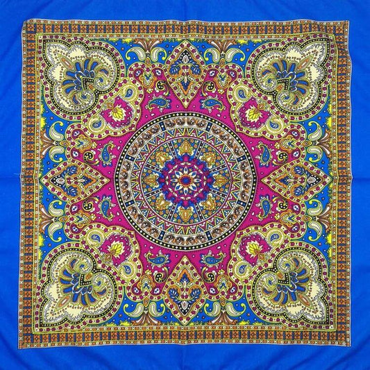 Bandana Indien Bleu - Collection Exotique