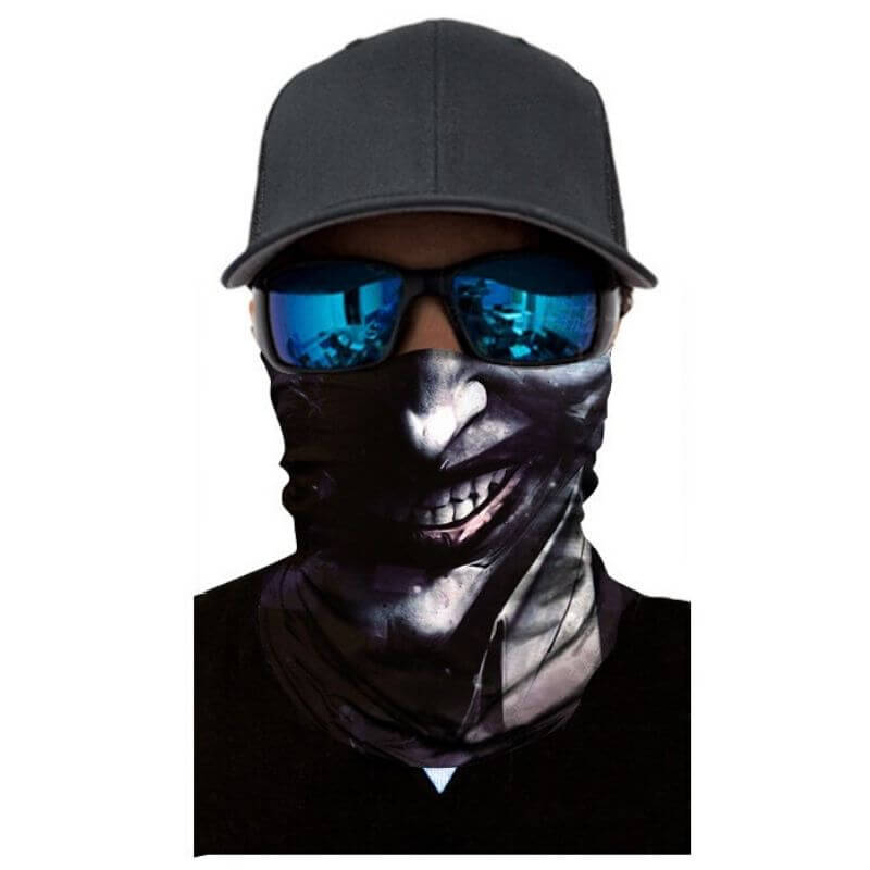Bandana Joker Noir - Le Style Assuré