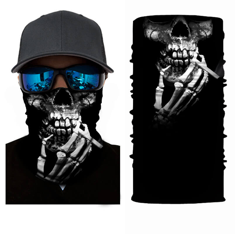 Bandana Squelette Fumeur - Style & Tendance