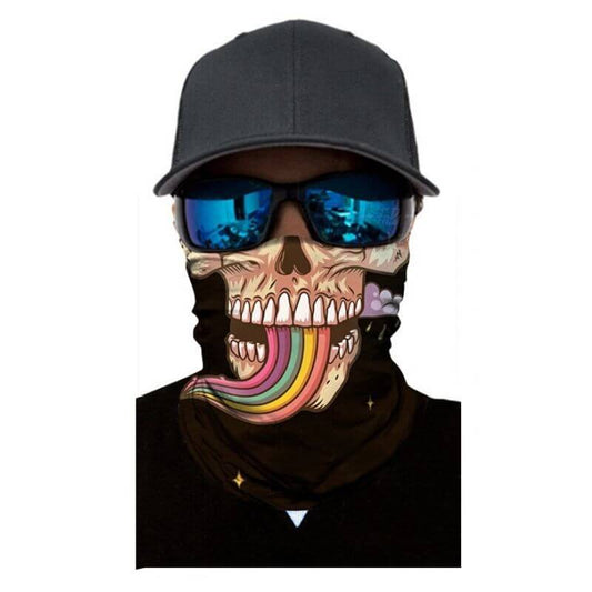 Bandana Skull Rainbow : un style unique pour un look original