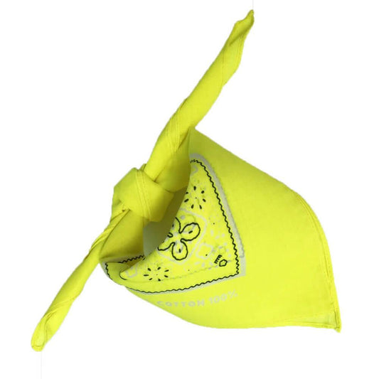 Bandana Jaune Fluo - Style et Éclat assurés