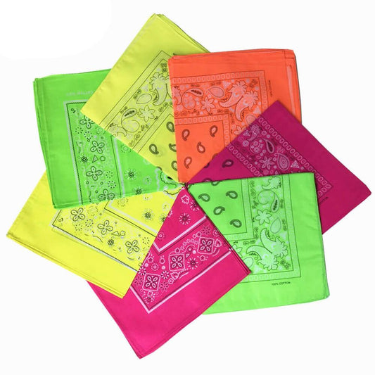 Bandana Vert Fluo - Collection Éclatant