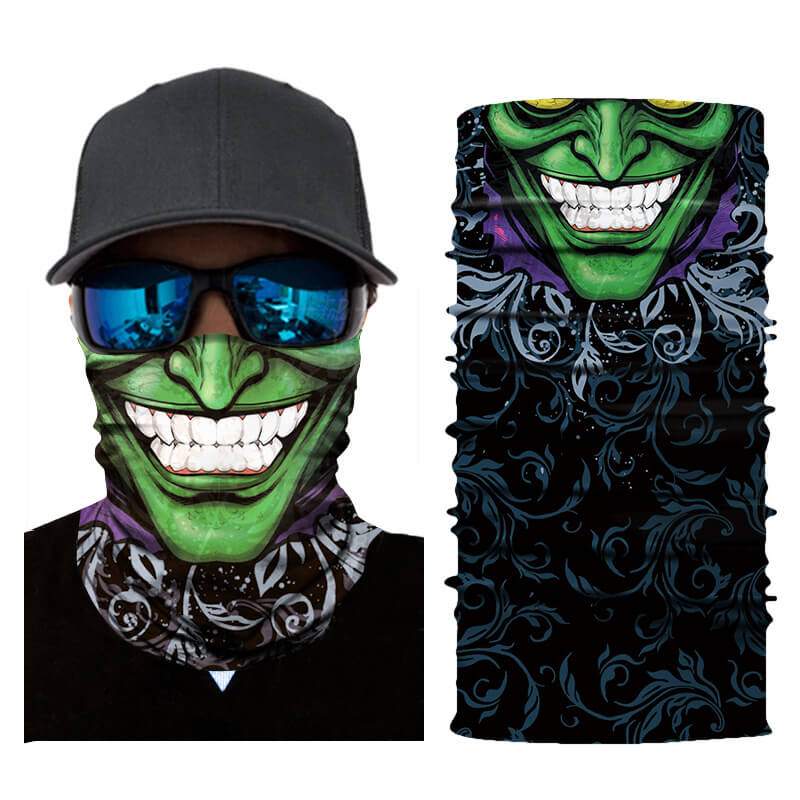 Bandana Bouffon Vert - Style et Élégance