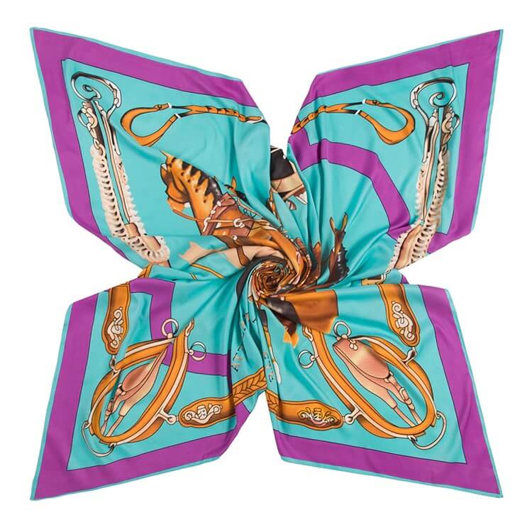 Bandana Chevaux Majestueux - Élégance Équine