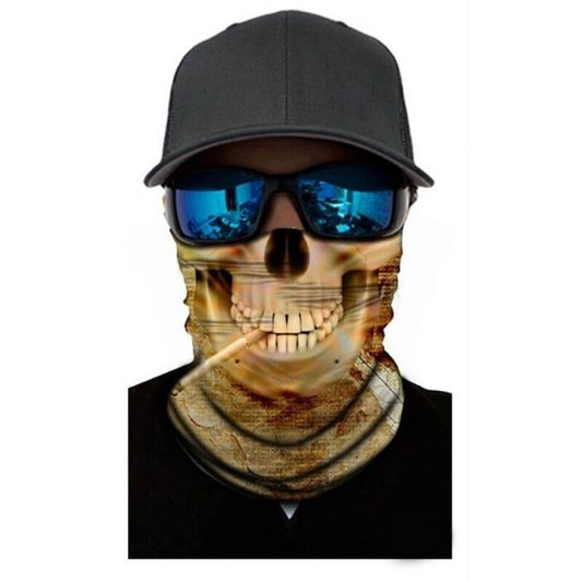 Bandana Crâne Fumée