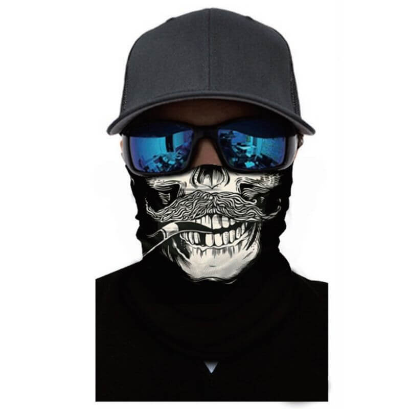 Bandana Crâne Gentleman - Style unique pour un look distingué
