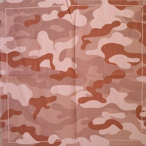 Bandana Camo Désert - Style Outdoor Chic