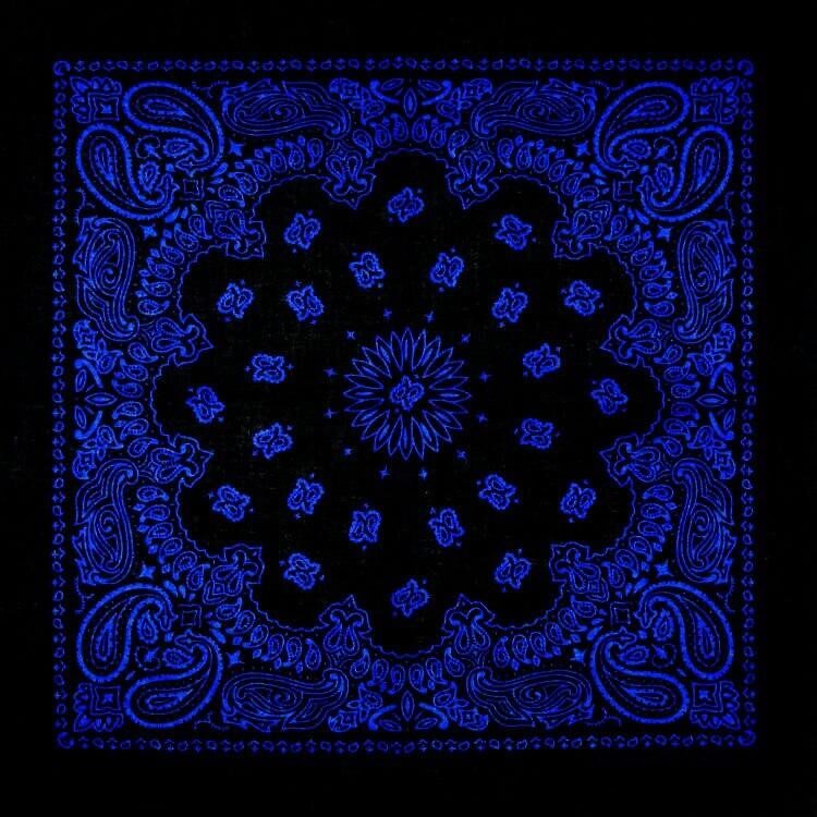 Bandana Céleste Bleu - Collection Exclusive