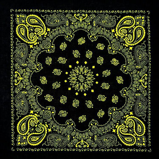 Bandana Céleste Jaune - Édition Limitée