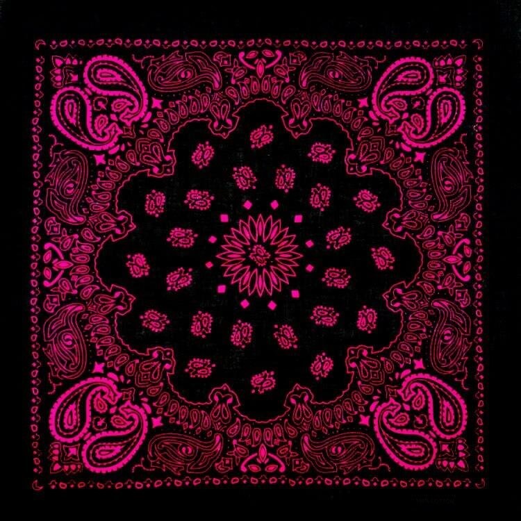 Bandana Céleste Fushia - L'accessoire tendance de l'été.