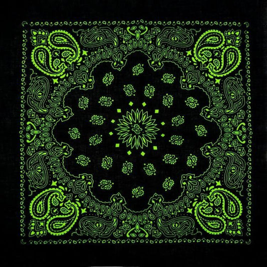 Bandana Céleste Vert Éclatant