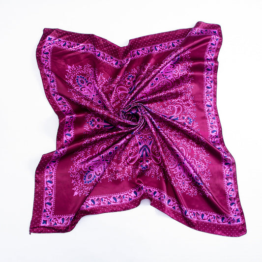 Bandana Souverain Rose Éclatant