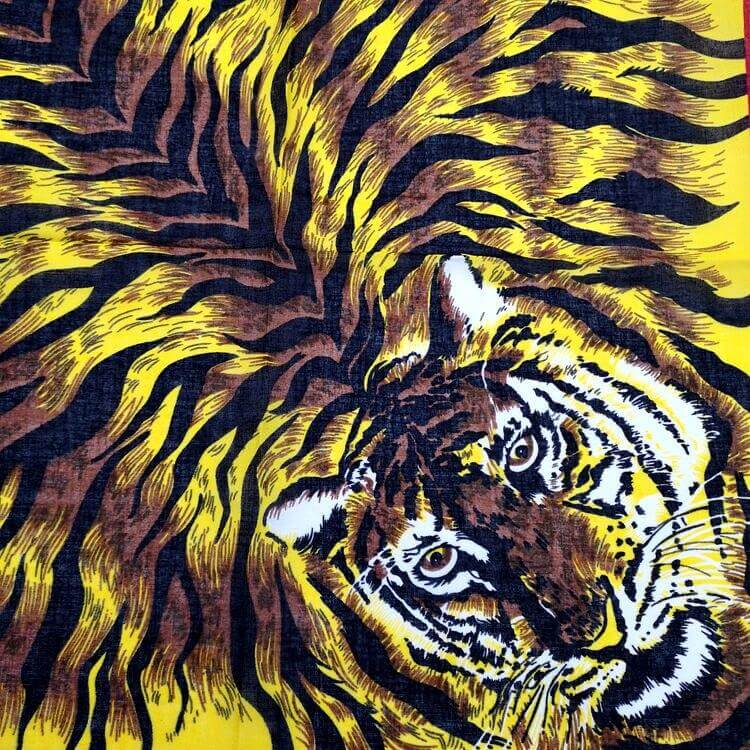 Tigre Sauvage - Bandana Élégant