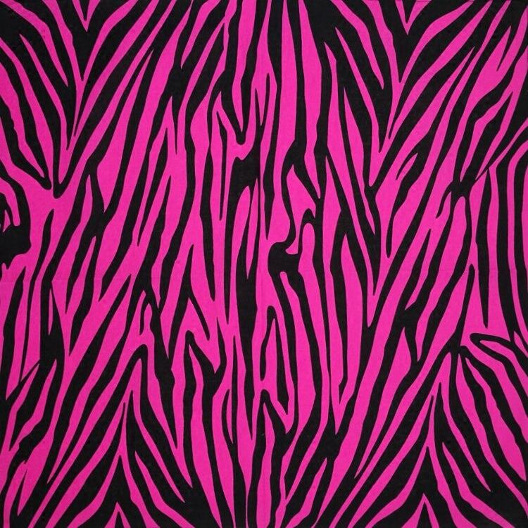 Bandana Zébré Rose Deluxia