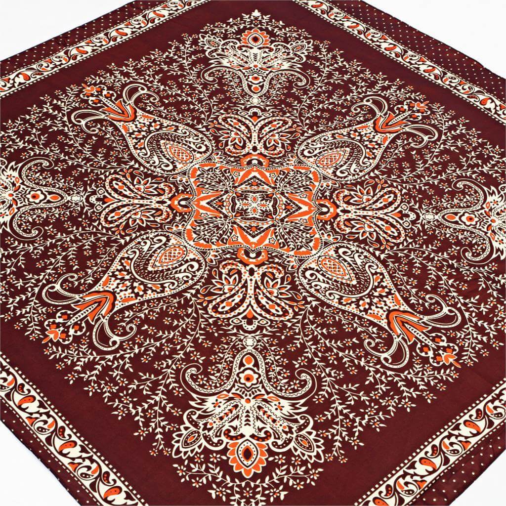 Bandana Souverain Marron - Style Authentique