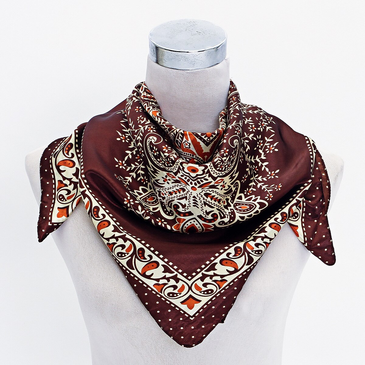 Bandana Souverain Marron - Style Authentique