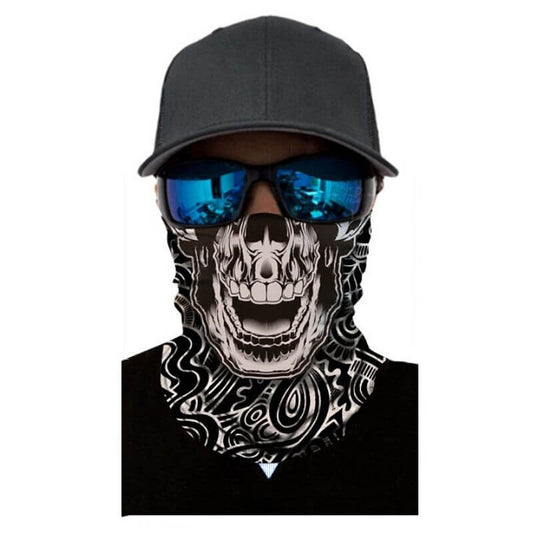 Bandana Skull Ancien