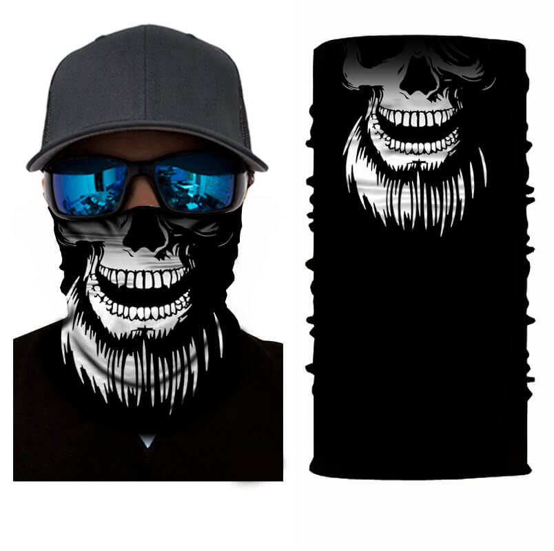Bandana Skull Beard : un accessoire stylé pour un look unique