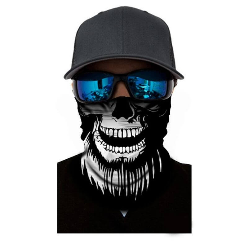 Bandana Skull Beard : un accessoire stylé pour un look unique