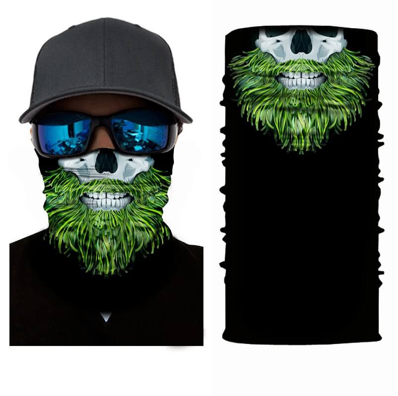 Bandana Tête de Mort Hipster