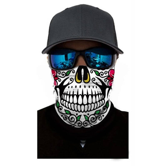 Bandana Skull Flower: une touche de style unique.