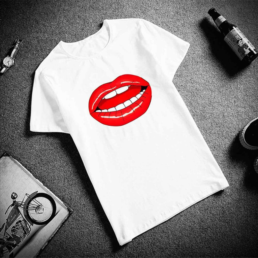 T-shirt Bouche - La nouvelle tendance en matière de mode