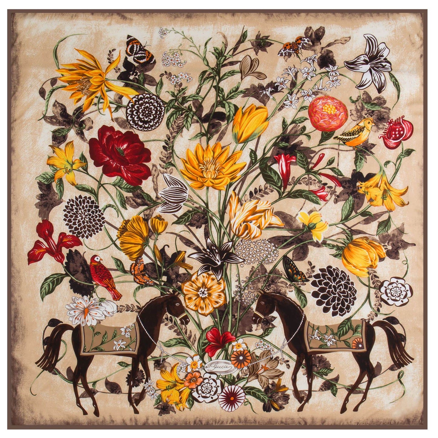 Bandana Équin & Floraison