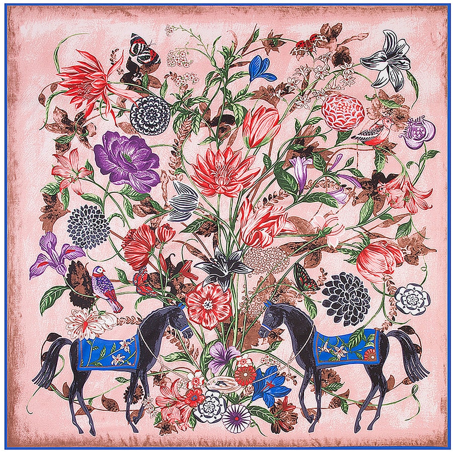 Bandana Équin & Floraison