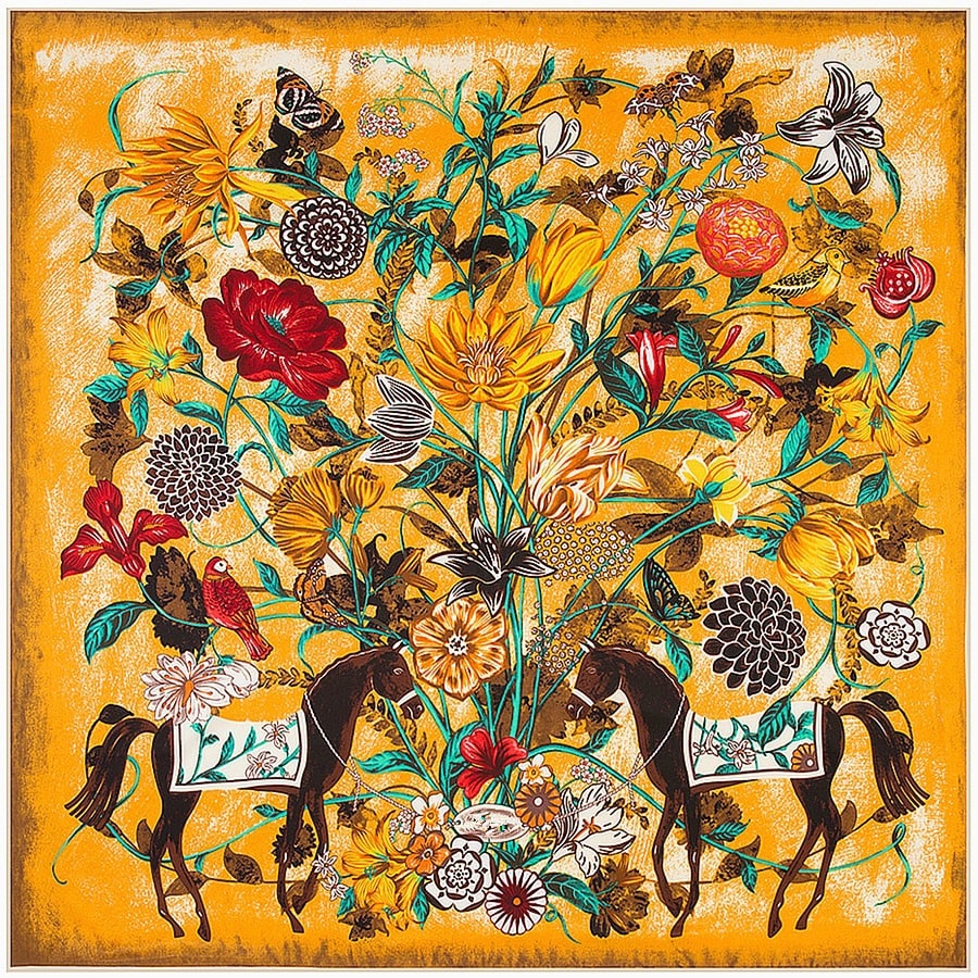 Bandana Équin & Floraison