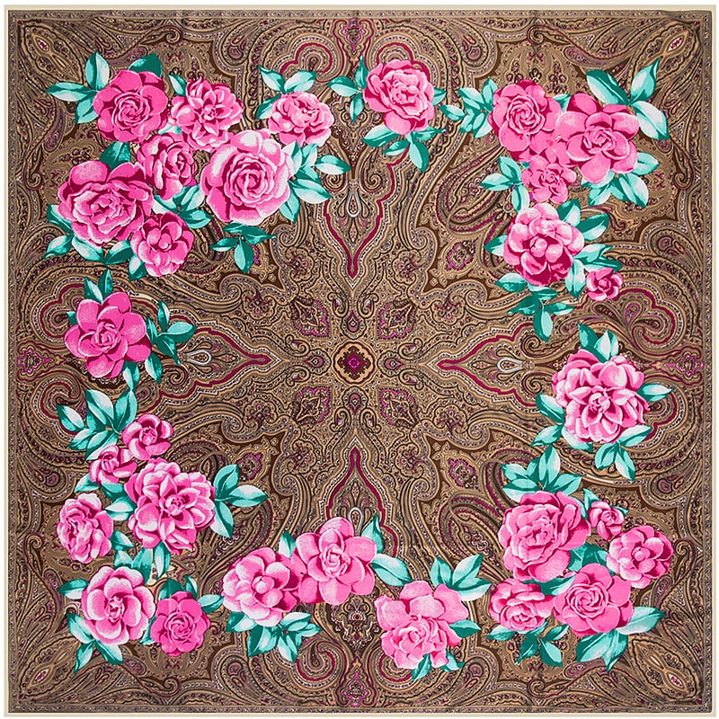 Bandana Fleurs Blanches Collection Botanique