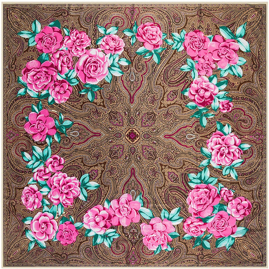 Bandana Fleurs Blanches Collection Botanique