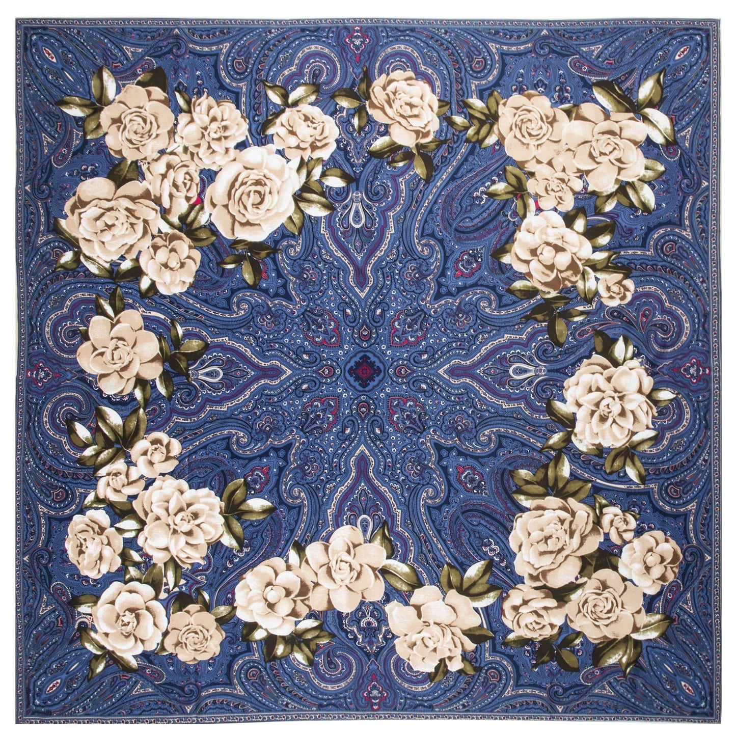 Bandana Fleurs Blanches Collection Botanique