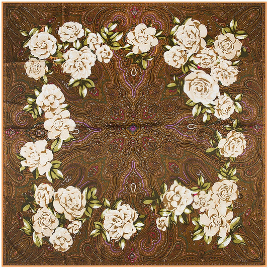 Bandana Fleurs Blanches Collection Botanique