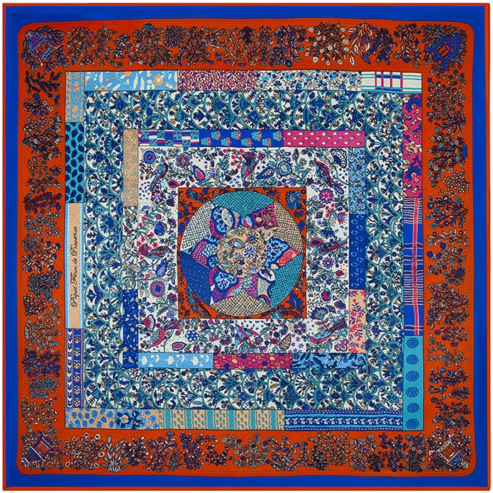 Labyrinthe Bandana Fleurit