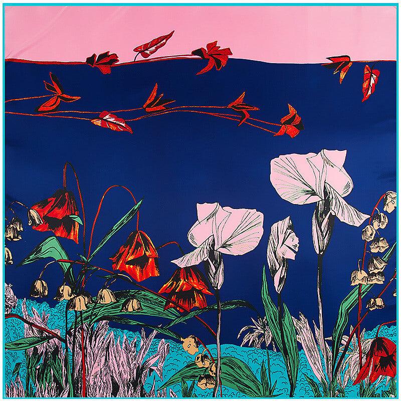 Bandana en Fleurs Peintes