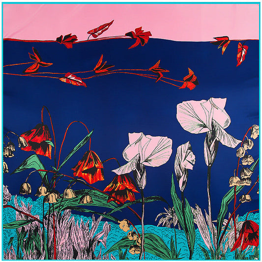 Bandana en Fleurs Peintes