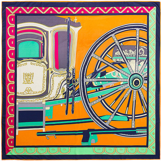 Bandana Roue de Carrosse - Style et Élégance Assurés
