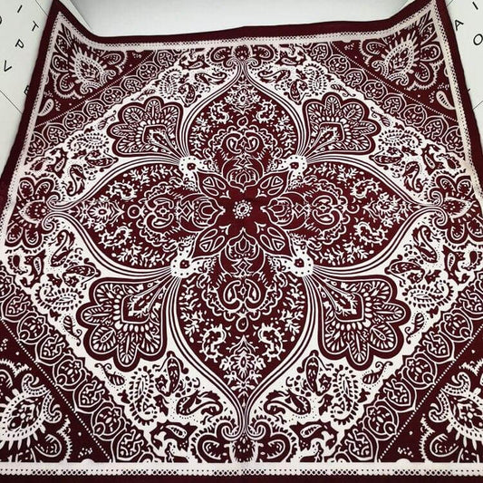 Bandana Impérial Marron de Luxe