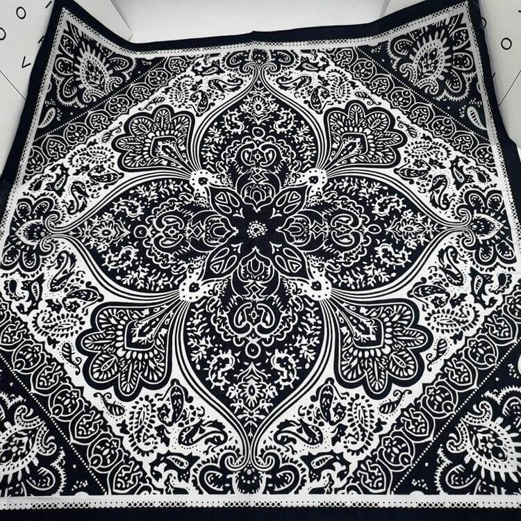 Bandana Impérial Noir by Black Label