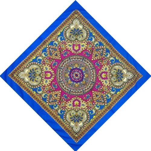 Bandana Indien Bleu - Collection Exotique
