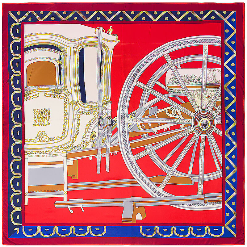 Bandana Roue de Carrosse - Style et Élégance Assurés
