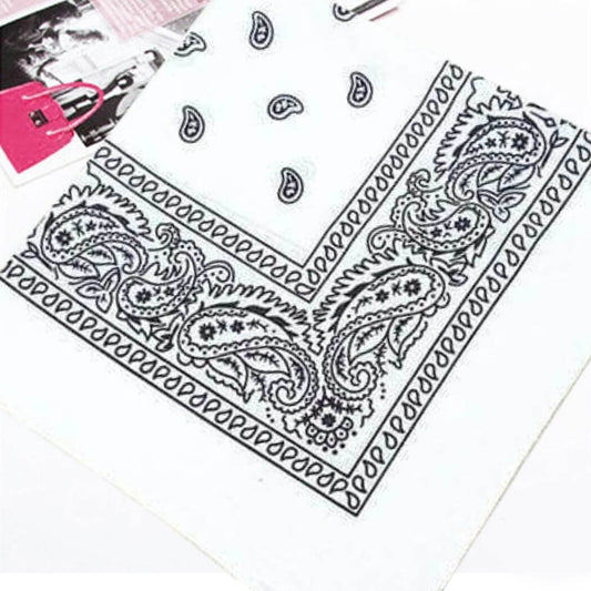 Bandana Femme Blanc - Élégance en Blanc