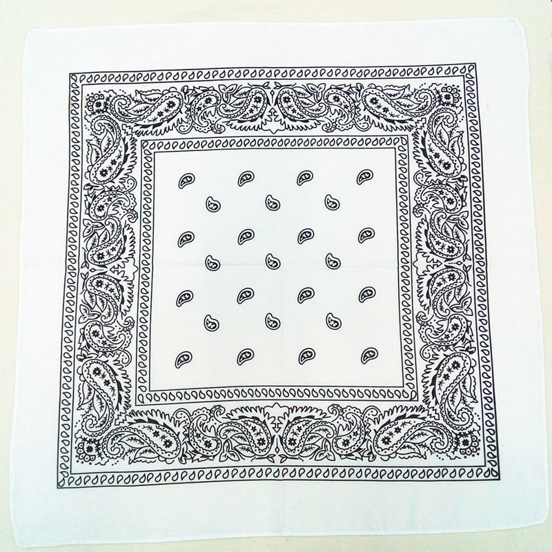 Bandana Blanc - Le style de la mode.