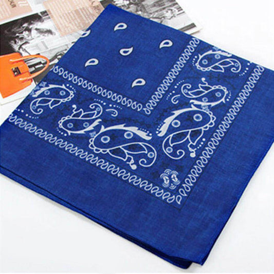 Bandana Femme Bleu - Collection Élégance