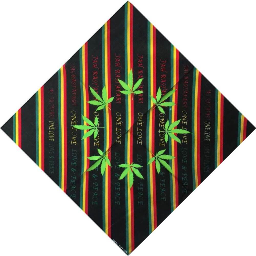 Bandana Feuille de Cannabis - Style de Vie Branché